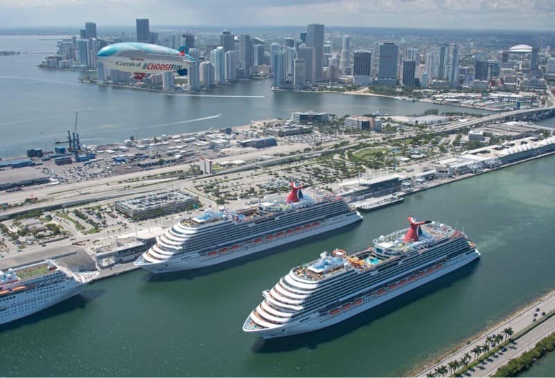 AirSign's tweet image. For one and a half years, we delighted to fly our blimps for Carnival Cruise Lines. It remains one of the most memorable and iconic campaigns we have ever done. Can anyone remember the story of how they first saw this blimp flying in the sky? 🚀🌅 #TBT