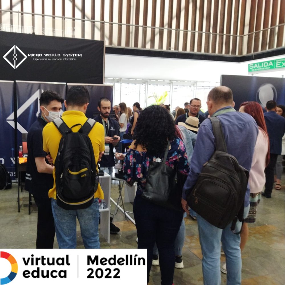 MicroWorldSys's tweet photo. 🥳BIENVENIDOS AL PRIMER DÍA DE LA CUMBRE GLOBAL DE EDUCACIÓN. @virtualeduca

#Eventos2022 #eventoseducativos #eventos #eventoscorporativos #eventosempresariales #eventosempresas #VirtualEduca #medellincolombia #medellin https://t.co/843l6bWLkR