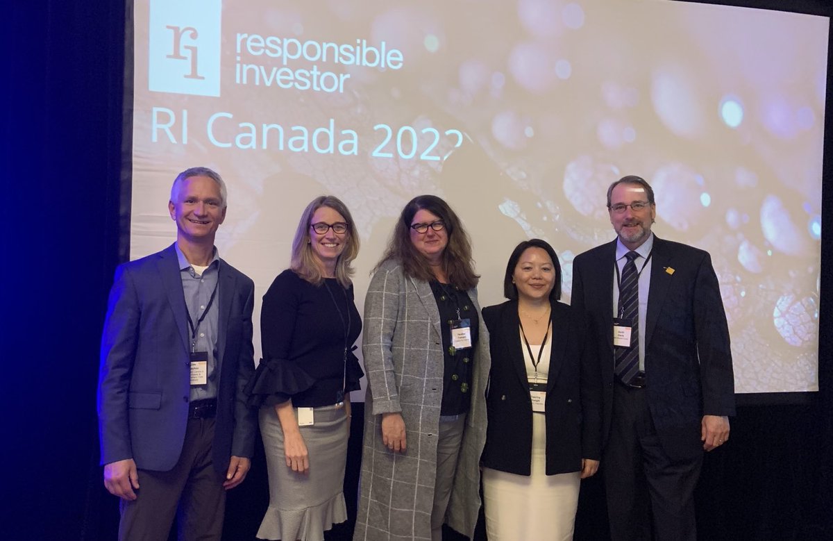 LisaR_Williams's tweet photo. I loved being on this panel. Talked about the importance of partnerships, social considerations and future opportunities in improving housing affordability with great people! #ResponsibleInvestor, #RICanada22 https://t.co/PsMP9KHuYI