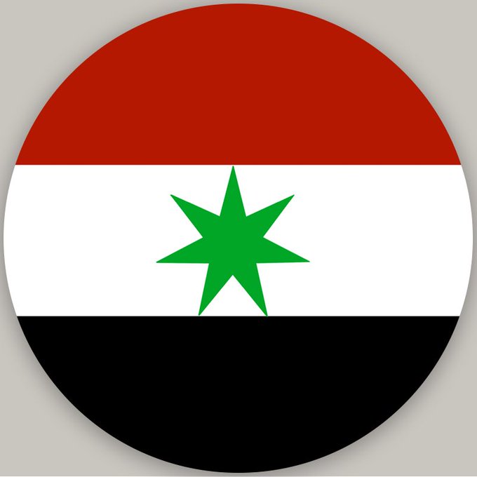 dulaimi_khalifa's tweet photo. لماذا النجمة السباعية تتوسط علم الاقليم السني القادم: 

ـ أنها ترمز الى السبع المثاني في القرآن الكريم 

ـ أنها ترمز للمحافظات السبعة المنضوية تحت الاقليم وهي: ديالى ، صلاح الدين ، كركوك ، نينوى ، الانبار ، بغداد ، بابل

ـ أنها نجمة السفياني الذي يتهستر اتباع الدين الشيعي منها https://t.co/fSufZoHZHR
