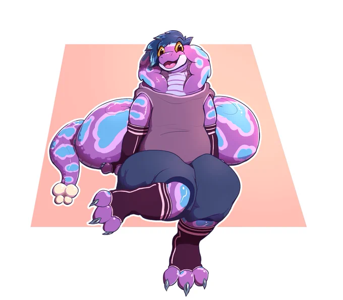CylahFriend suggested fusions of my snakes, was sceptical than this came up, kinda adore it actually 