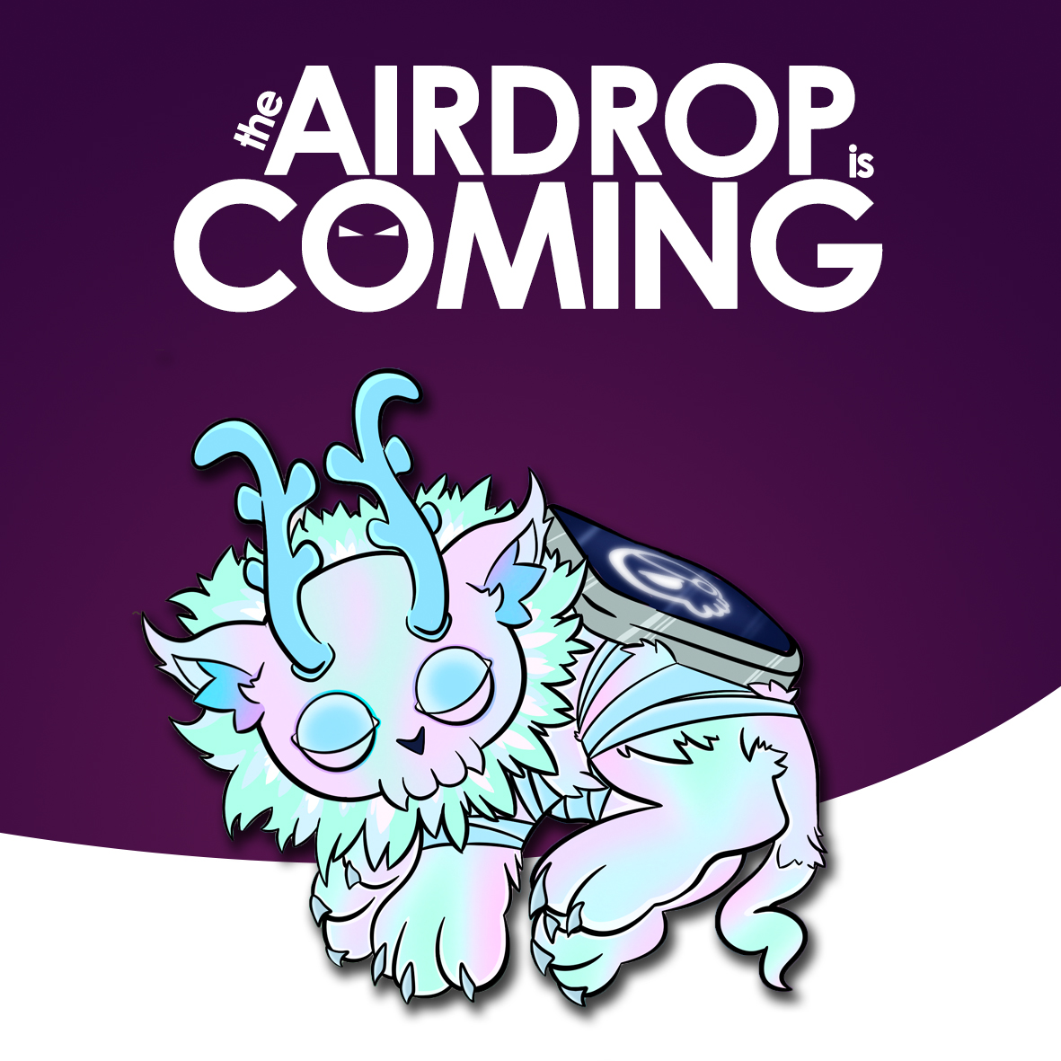 CroskullNFT's tweet photo. Hey #CroSkullFam!💙

A new FREE Airdrop is ready to fly into your wallets.💸

Are you ready to say "Hello" to the Founder? 🫂

#crofam #CronosNFT https://t.co/creCh06hPO