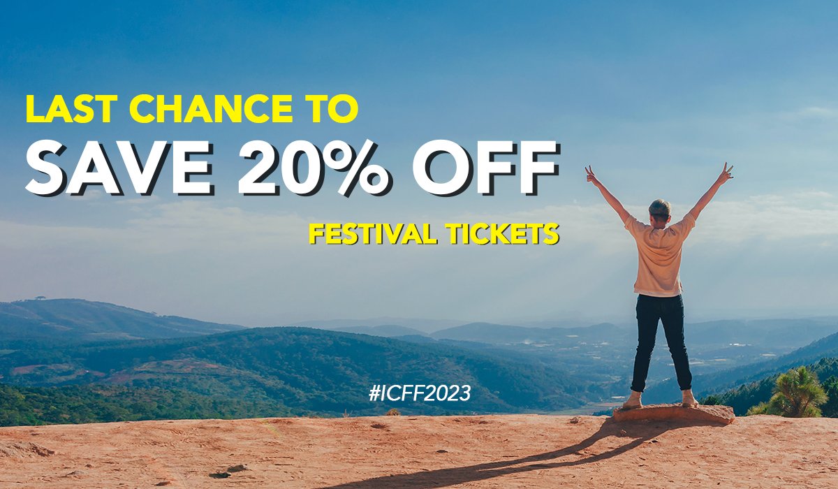ICFFofficial's tweet photo. ONLY TWO DAYS LEFT TO SAVE 20% OFF FESTIVAL TICKETS. Get your tickets now and Save. https://t.co/iPGYJOLg9U #icff2023 https://t.co/0vsMzydXR5