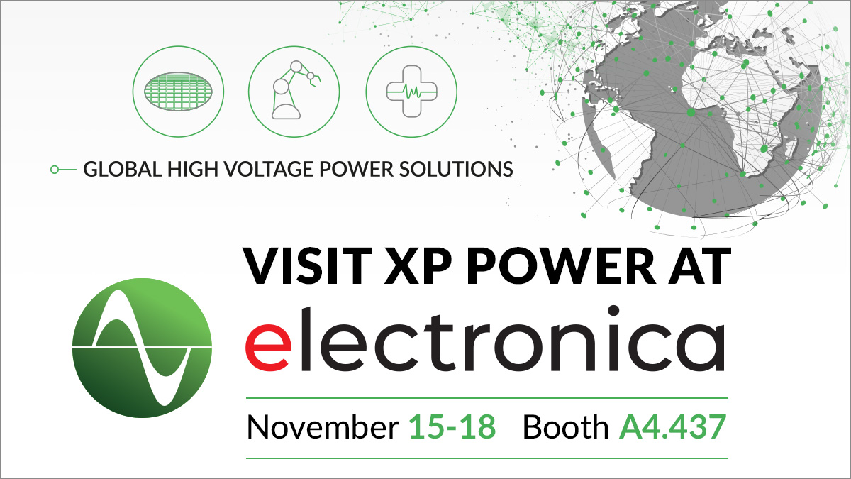 xppower's tweet photo. We're excited to be exhibiting at this year's #electronicaFair!
Arrange to meet with the #xppower team for valuable insight into how our precision #highvoltage products can be part of your solution > https://t.co/nyem8OVvC8
#semiconductor #medical #industrial #powersolutions https://t.co/FIjiTrwIPt