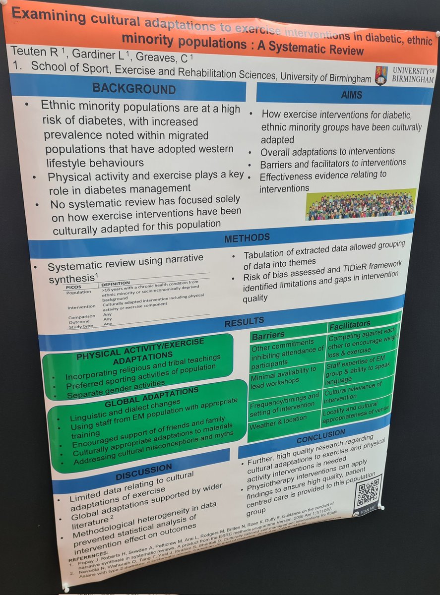 Lucy Gdnr (She/her) (@lucygardinerpt) on Twitter photo So proud of this pair (<a href="/FrancescaRydex/">francesca</a> and Rhiannon) presenting their <a href="/UBSportExR/">UBSportExR</a> dissertations on culturally adapted exercise interventions for LTCs today at
<a href="/BHPClinAc/">BHP Clinical Academics</a> #MidsClinAcademic 
Congrats <a href="/FrancescaRydex/">francesca</a> on winning first prize for poster (add it below)!! π π₯³π₯ So proud of this pair (<a href="/FrancescaRydex/">francesca</a> and Rhiannon) presenting their <a href="/UBSportExR/">UBSportExR</a> dissertations on culturally adapted exercise interventions for LTCs today at
<a href="/BHPClinAc/">BHP Clinical Academics</a> #MidsClinAcademic 
Congrats <a href="/FrancescaRydex/">francesca</a> on winning first prize for poster (add it below)!! π π₯³π₯