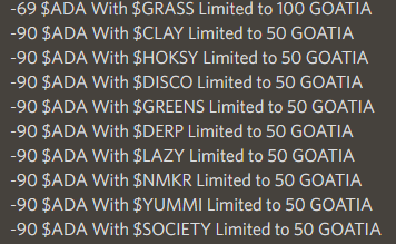 gearcaleeeb's tweet photo. 🚨BREAKING NEWS🚨

The Goatia mint for GoatTribe on October 25th allows anyone with the following tokens to mint 100%  90 ada worth of these tokens!😱🤯

It's first come first serve total until 50 mints with $Clay, $Hosky, etc...

First of it's kind in the space, BLOW THIS UP! 🧨 https://t.co/k2Sf8fCUZr