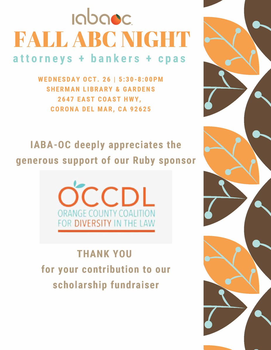 IABA OC Chapter tweet media