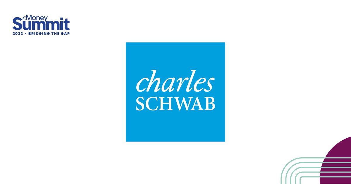 eMoneyAdvisor's tweet photo. ๐ We want to take the time to thank Charles Schwab for being our Gold Sponsors and supporting this yearโs eMoney Summit.
๐ Don't forget to visit their booth! #eMoneySummit22 https://t.co/zO3ZTjUCJ2
