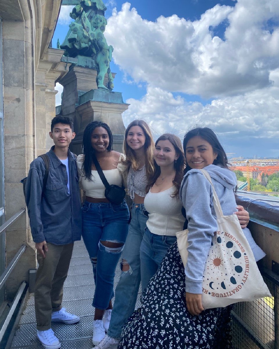 OSUGlobal's tweet photo. #BuckeyesAbroad 🇩🇪   "I realized that if I can go to a country I’m unfamiliar with and learn to navigate it on my own, there isn’t much I can’t do," reflects Elika Mowery on her time with @FisherOSU on the Freshman Global Lab program in Hamburg, Germany. 
https://t.co/EdH6tatdQC https://t.co/pdBoMe7sUo
