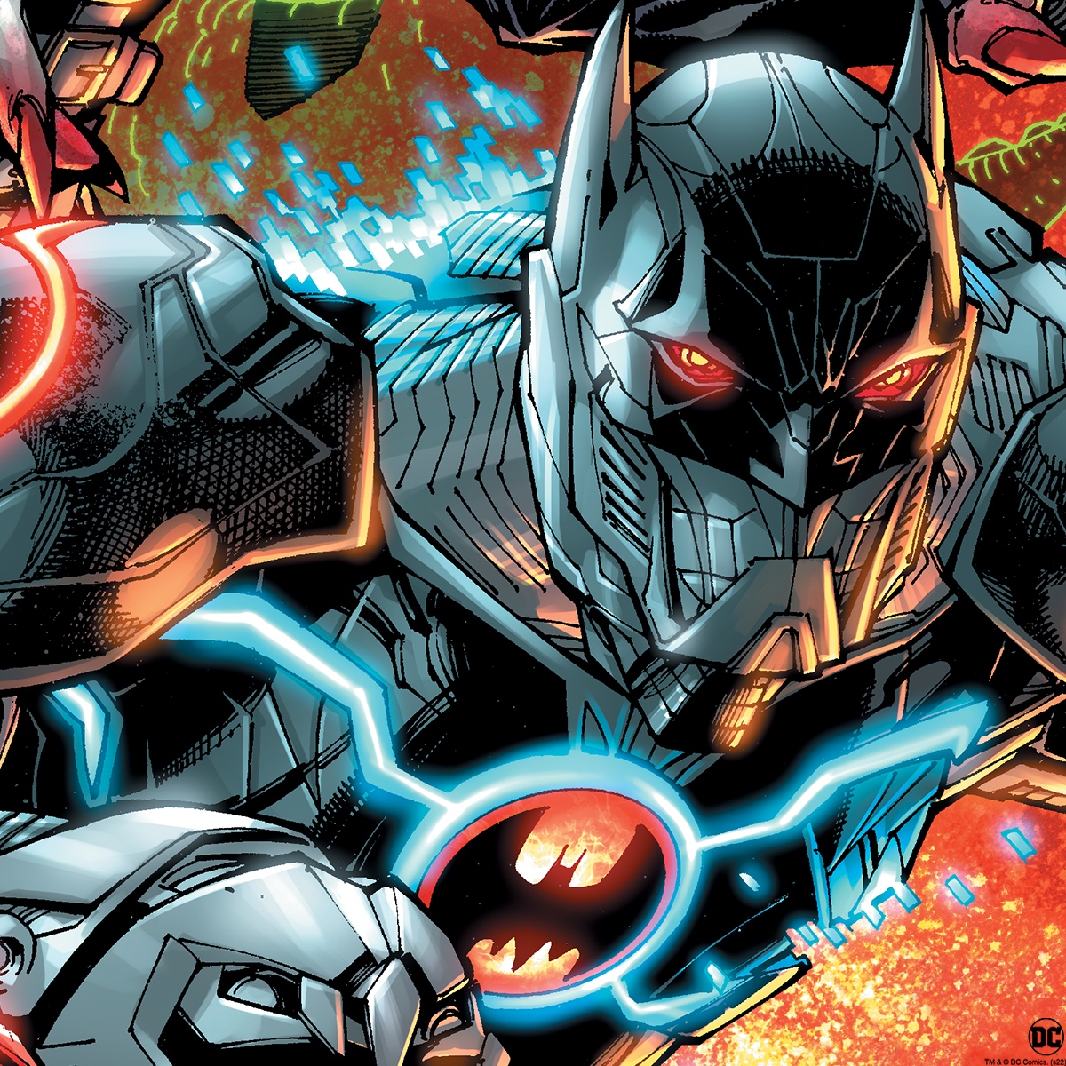 wfthecollection's tweet photo. From Earth -44, Batman: The Murder Machine is a mechanically enhanced Batman. After losing Alfred to his villains, he had an AI called the "Alfred Protocol" created. This AI ended up taking over Batman's mind &amp; body, taking away his emotions and giving him a new mechanical body. https://t.co/7gSMjRqOYY