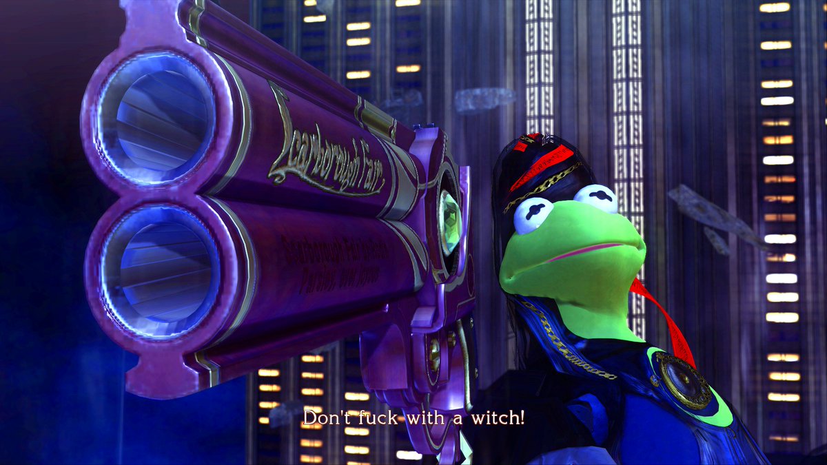 nekozhell's tweet photo. @hobby_consolas #MultiversoBayonetta Todas, pero para mi aun habiendo una Wagonetta y una de rosa radiactivo sigue ganando Kerminetta. https://t.co/DoUXrZqpQI