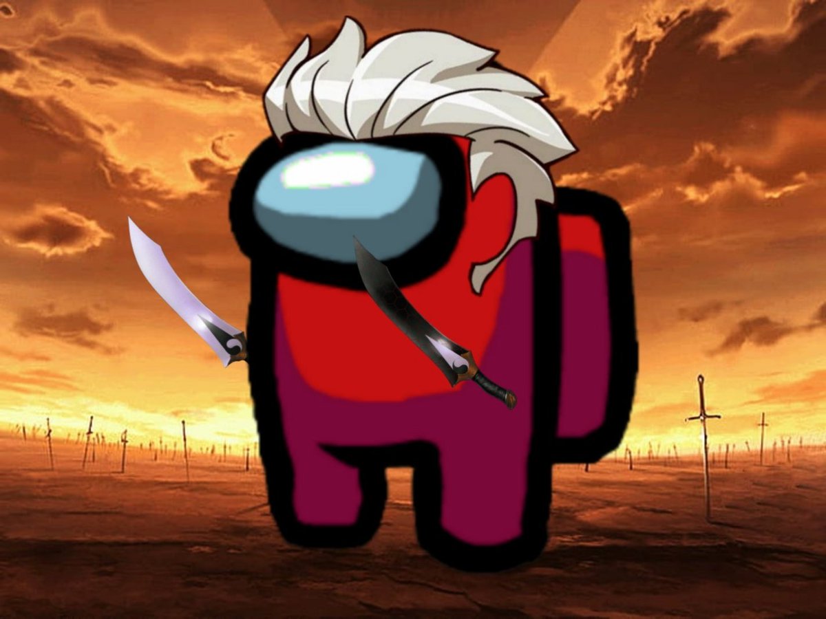 grilledminer's tweet photo. Who said an imposter can't surpass the original #shirouday #Fate https://t.co/NKULNXtbGJ