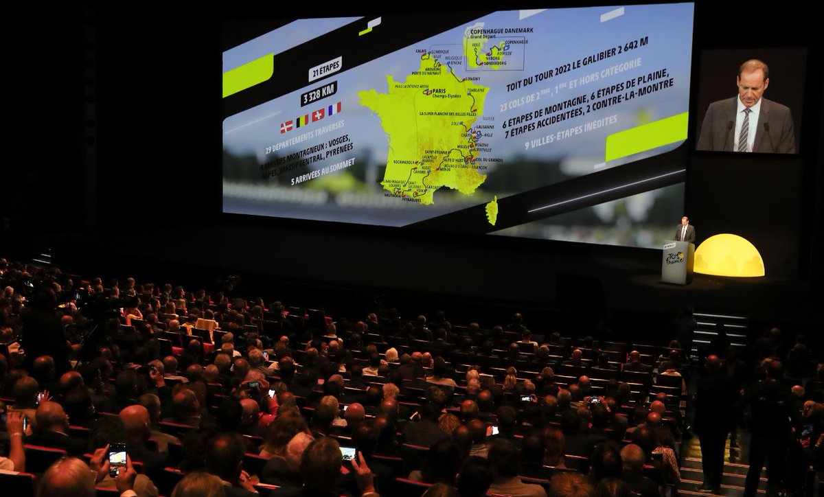 sportstoursint's tweet photo. To celebrate the unveiling of the 2023 Tour de France route, we are giving you the chance to win VIP tickets to the course announcement at the Palais des Congrès in Paris on 27.10. Join the great and good of pro cycling at this iconic venue! 

👇
https://t.co/f0xJ8pArj8

#TDF https://t.co/sYC8Vw0z2v