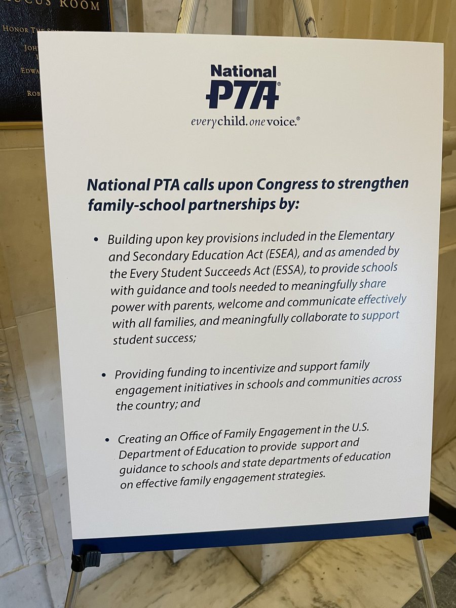 Great to be with <a href="/NationalPTA/">NationalPTA</a> for todays National Standards for Family School Partnerships relaunch! <a href="/NYSPTA/">NYS PTA</a> <a href="/NYSPTAPresident/">Dana Platin, NYS PTA President</a> <a href="/NPTAPresident/">Yvonne Johnson</a>