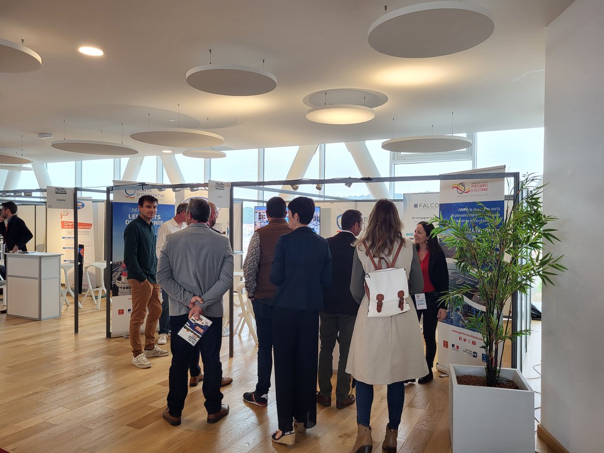 ADOCC_'s tweet photo. #BtoSea, la convention d'affaires pour la croissance bleue ferme ses portes au Cap d'Agde
➡️+ de 250 professionnels réunis
➡️+ de 500 rdv B2B
avec un focus particulier sur l'#éolienflottant en mer pour contribuer à la dynamique de la filière d'@Occitanie : #WindOcc https://t.co/VNnwcYkyfJ