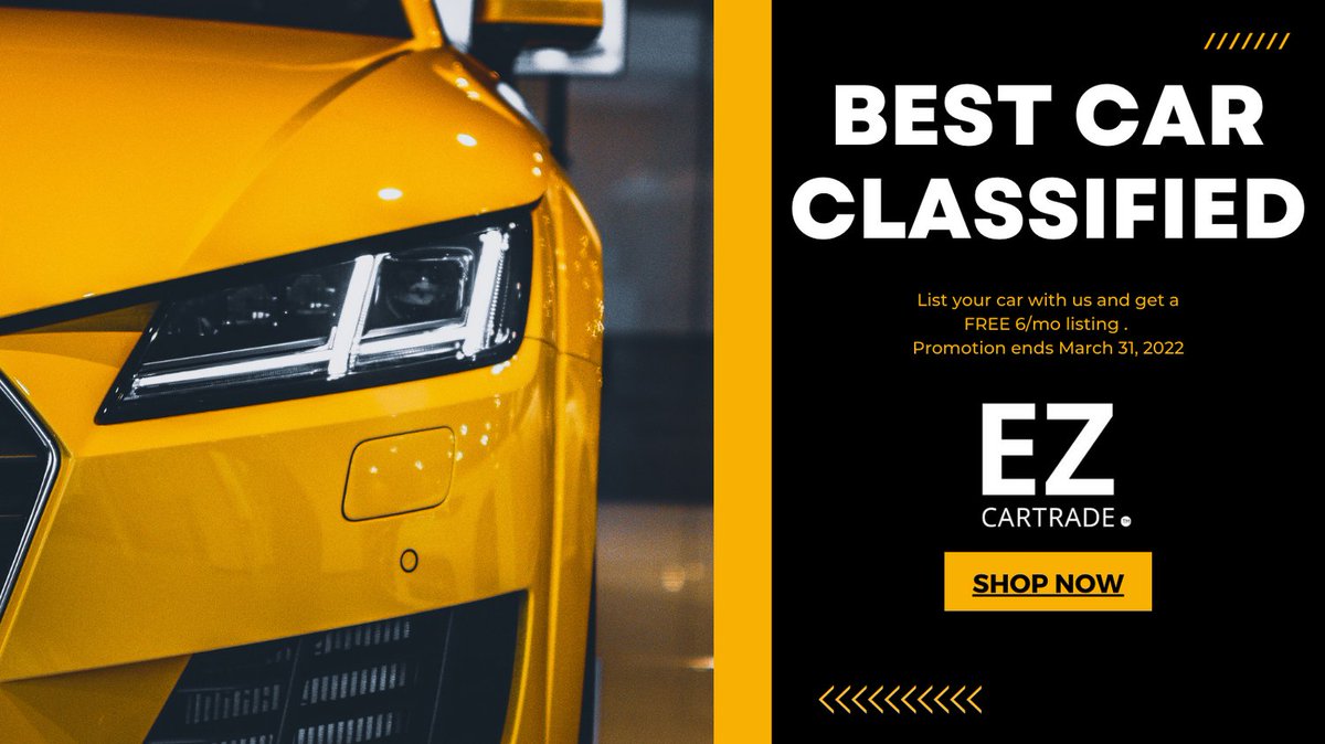 EZCARTRADE's tweet photo. Best car classified...@ezcartrade
https://t.co/Sb0lElAddM
https://t.co/FYm3vUvocM
#ezcartrade #cartrade
#cartrading #carswapping
#fyp # viral #cars https://t.co/e5eP4FrTWh