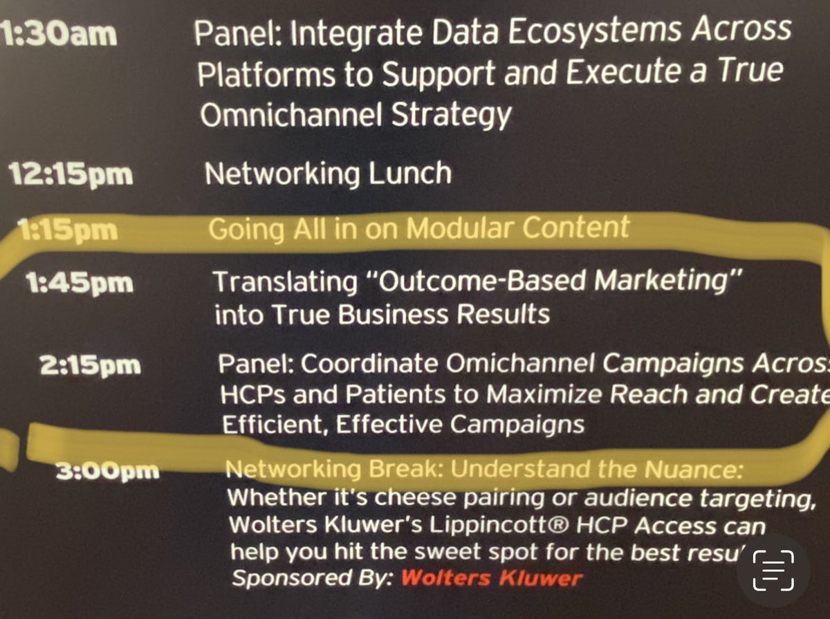 I’m rocking back to back panels at #dpeast come check me out in the omnichannel track ⁦<a href="/CMIMediaGroup/">CMI Media Group</a>⁩