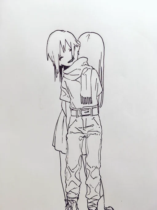 ふたりでひとつな
ふたつのふたりだ 
