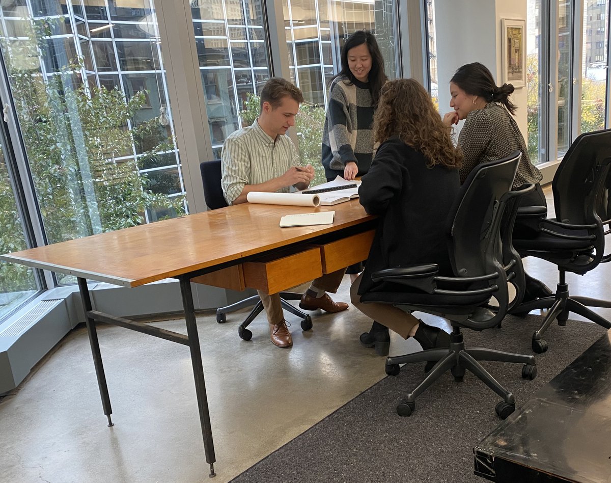UDAStudio's tweet photo. In 1964, David Lewis and Ray Gindroz founded UDA on a homemade drafting desk. After many years, we are reunited with this legendary desk!

@rgindroz #Pittsburgh #Pennsylvania  #UDAatelier #UDAstudio #UrbanDesign #UDAProcess https://t.co/OKOp7kRCoC
