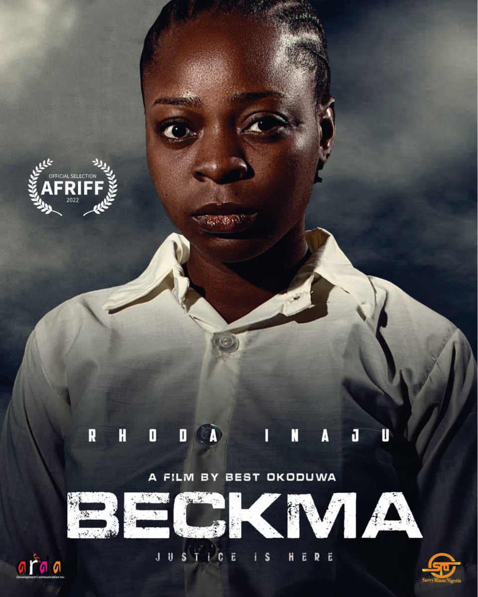 Rhoda_Inaju's tweet photo. BECKMA will be Premiering at AFRIFF. Be on the look out for screening time. 💃

#RhodaInaju
#RIO
#TalkingMachine
#Beckma
#AFRIFF
#Actor https://t.co/MJWmFQBtIG