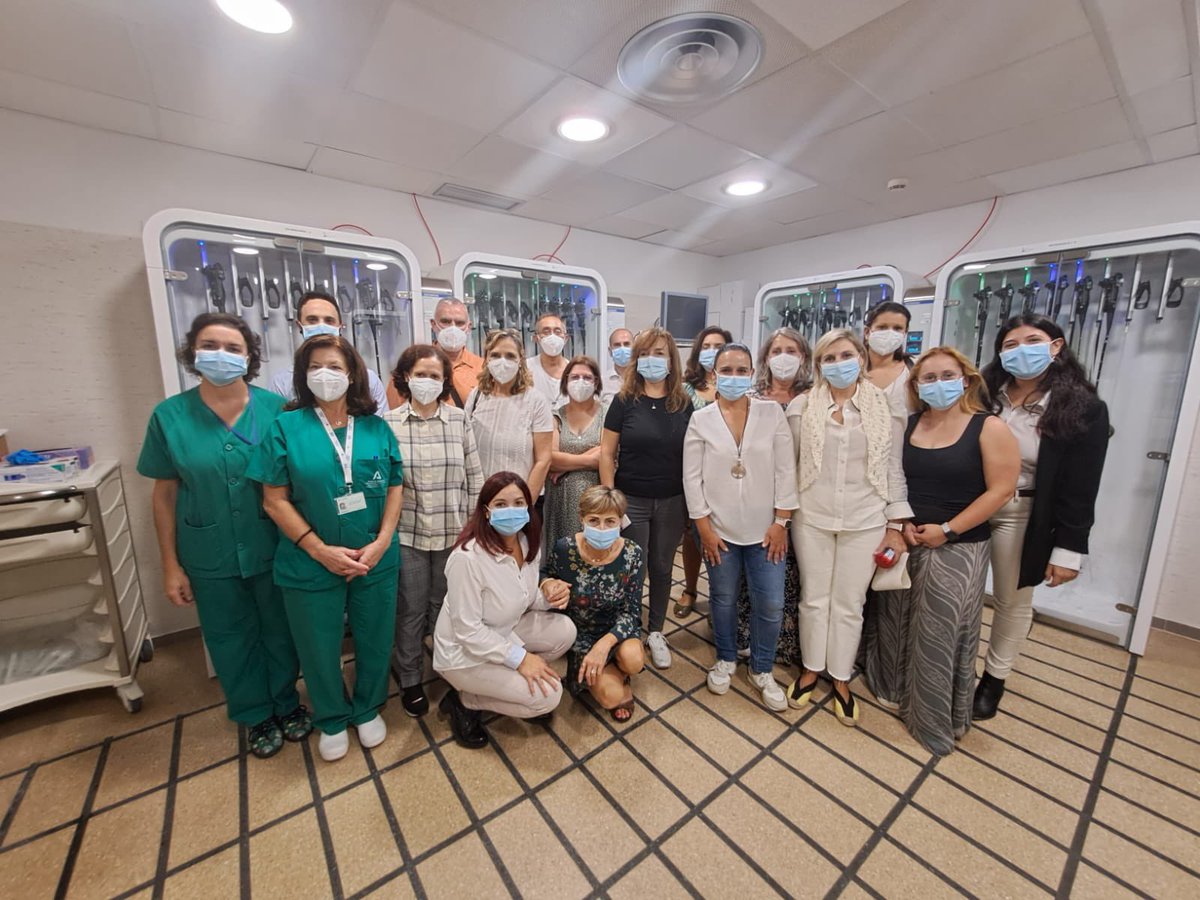 Roser Plans (@plansroser) on Twitter photo Finalizamos una gran jornada de formación en #reprocesado de #endoscopios #flexibles en el <a href="/HUReinaSofia/">Hospital Universitario Reina Sofía</a>. ¡Muchas gracias al Dr. <a href="/antoniojhervas/">Antonio José Hervás</a>, Enf. Agustina y TCAE Pilar por su colaboración e implicación para que sea un éxito! #OlympusIberia <a href="/Hugo_Gomez_OLY/">Hugo Gomez</a> Finalizamos una gran jornada de formación en #reprocesado de #endoscopios #flexibles en el <a href="/HUReinaSofia/">Hospital Universitario Reina Sofía</a>. ¡Muchas gracias al Dr. <a href="/antoniojhervas/">Antonio José Hervás</a>, Enf. Agustina y TCAE Pilar por su colaboración e implicación para que sea un éxito! #OlympusIberia <a href="/Hugo_Gomez_OLY/">Hugo Gomez</a>