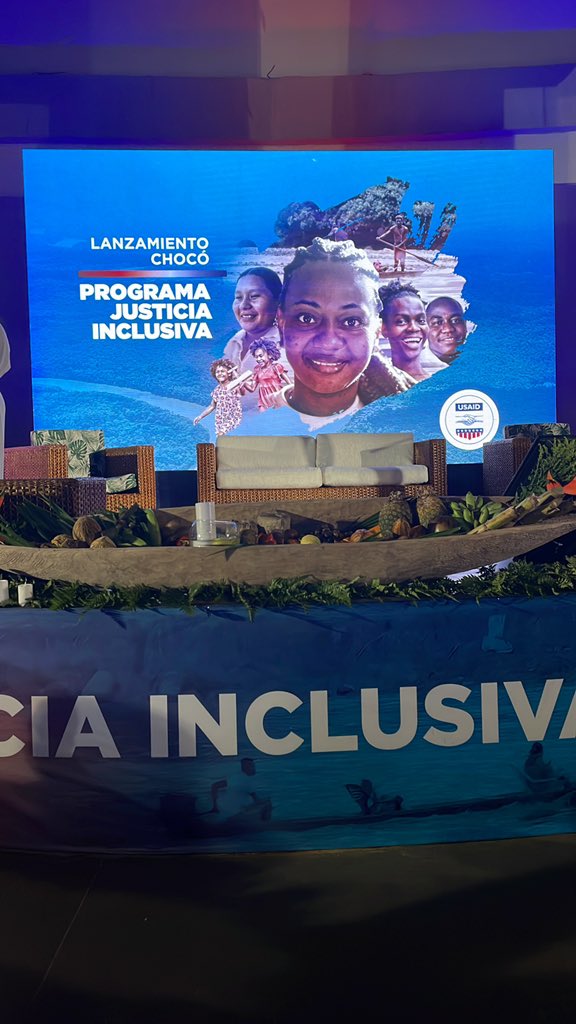 Jho_jhoadelgado's tweet photo. En el lanzamiento del #programajusticiainclusiva @JusInclusiva. @MinjusticiaCo desde el territorio trabajando en la construcción del tejido social indispensable para alcanzar la paz total. Desde Quibdo (Chocó). https://t.co/imsJkQnnmg