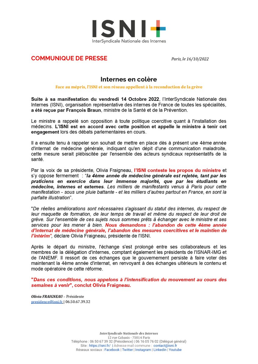 📣 APPEL A LA GREVE ! 📣

Suite à notre Assemblée Générale qui a eu lieu le 18 octobre avec tous les syndicats locaux nous constatons que notre grève ainsi que notre manifestation font pression mais nous devons continuer à agir !