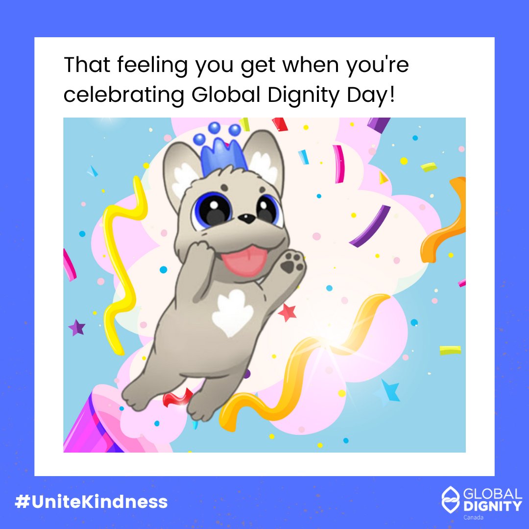Happy #GlobalDignityDay! 💙

Join us for our global video-conference event and celebrate dignity and kindness with thousands of students and young leaders around the world 🌍

Tune in now ⬇️
youtu.be/FiA_jlv4ftA
