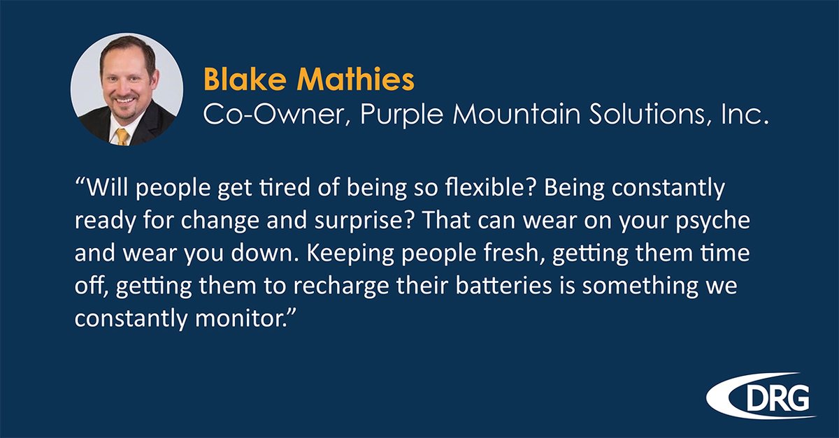 DRGresearch's tweet photo. Employee #resilience can't be assumed as a default setting in #business. Thanks to Blake Mathies of Purple Mountain Solutions in WI for addressing it in our recent blog. Read more in the link below.

#marketingresearch

https://t.co/hOl8hdeawP https://t.co/yUOwUpDllz