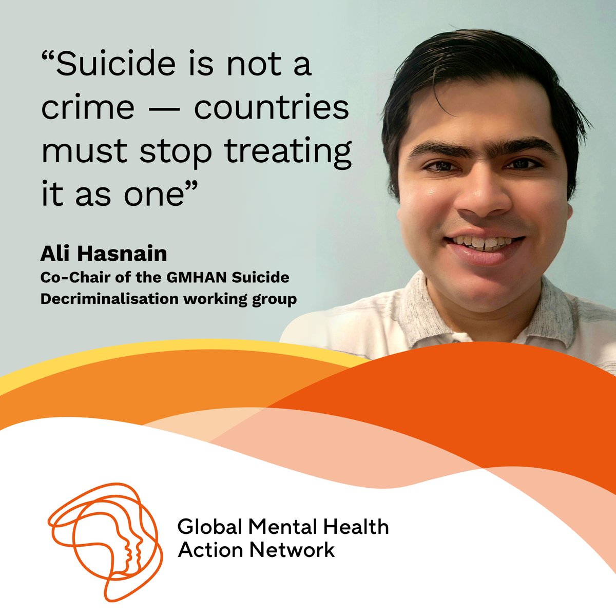 “A law that criminalises suicide only serves to exacerbate the existing stigma and discrimination against people with mental health conditions.”

Read this article from Ali Hasnain, Co-chair of the GMHAN Suicide Decriminalisation working group.
➡️ bit.ly/3DcUVhP