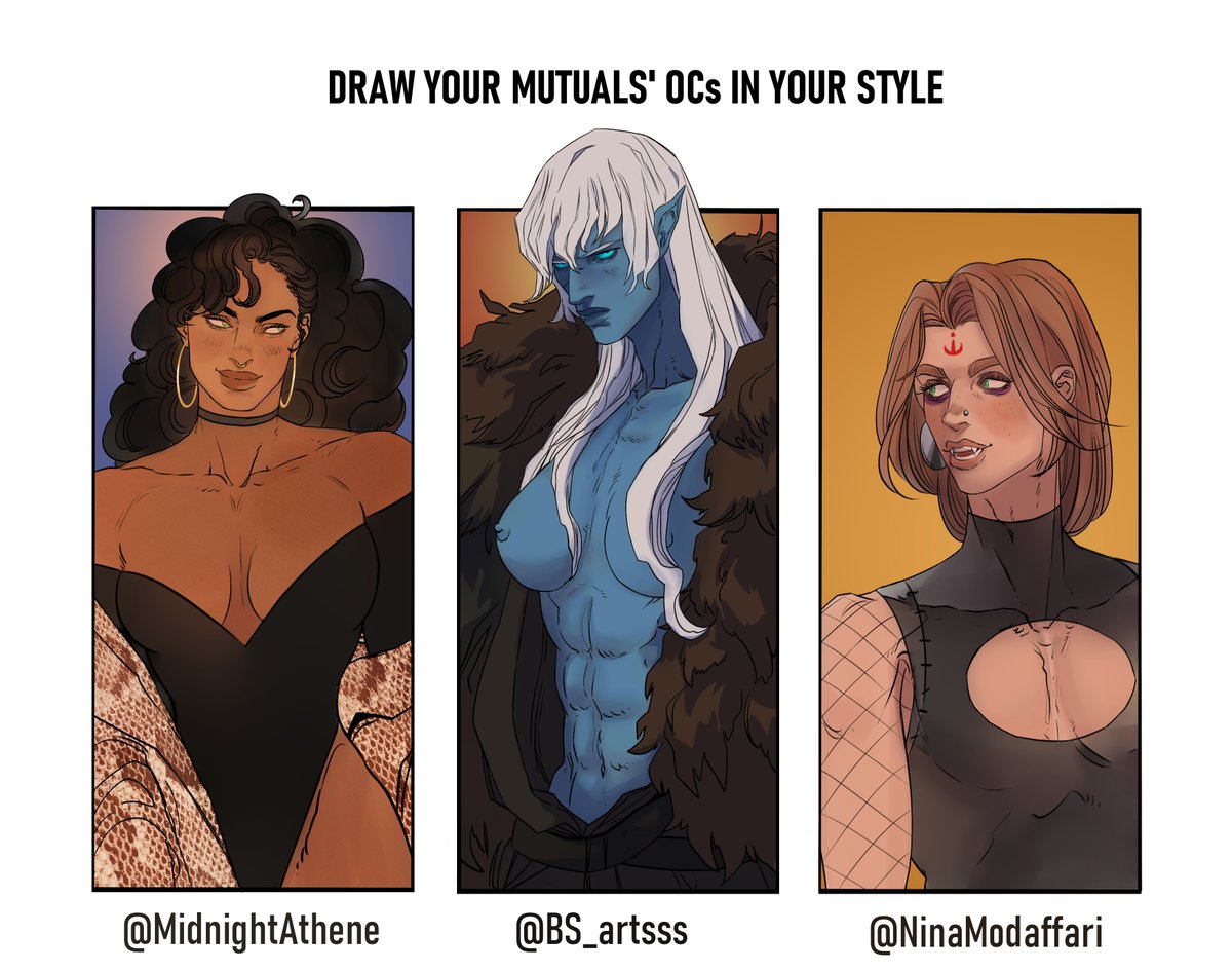 Thanks for letting me draw you OCs! 