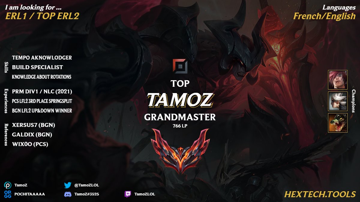 RT's appreciated my brothers ! 

Im still improving a lot on my self skills and looking for a new home that will can use them effienctly.

You can DM me on discord or Twitter, will be able to answer all your questions.