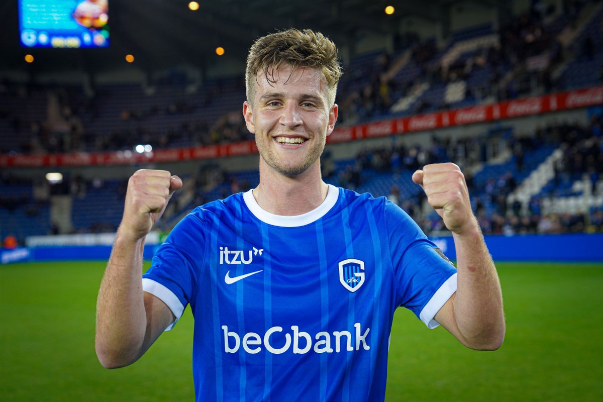 KRCGenkofficial's tweet photo. Velkommen in de Jupiler @ProLeagueBE, ๐ฅ๐ฎ๐๐บ๐๐! ๐
Onze Deense verdediger pakte gisteren zijn eerste speelminuten voor onze #mijnploeg. ๐ What a feeling right?!
#krcgenk #JPL #DebutBoy https://t.co/SKjH5iLOVF