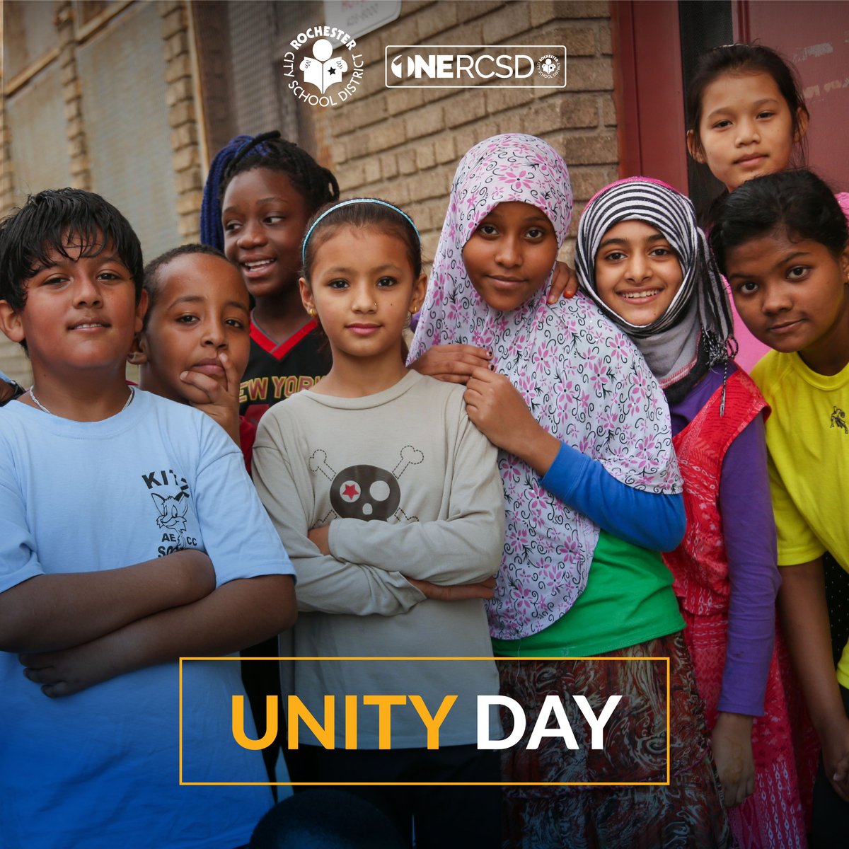 Today, we celebrate the kindness, acceptance, and inclusion of all people in our community. May this #UnityDay allow you to celebrate those around you. #ONERCSD