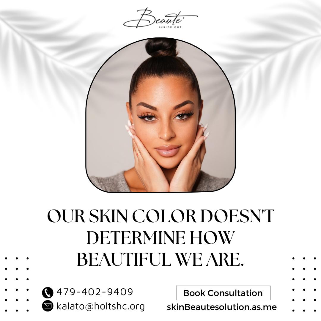 HoltsKalato's tweet photo. We believe that everyone deserves to feel confident, beautiful, and empowered—no matter their shape, size, and color. We’ll help you love your skin in every shade! 

💻https://t.co/xfu9nkB1F9
📱 (479) 402-9409

#PFAestheticsandWellness #beauty #beautiful #healthyskin #face https://t.co/d26uAGXYQD