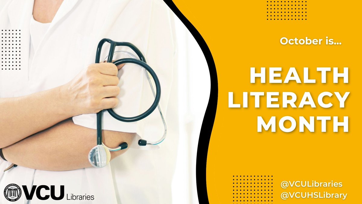VCUHSLibrary's tweet photo. The @AHRQNews (Agency for Healthcare Research and Quality) provides three tools for the measurement of #HealthLiteracy: https://t.co/rRDTdX7URX
Look at the Word Set charts and see if you can get all the correct answers!
#VCU #VCUL #MCV #HealthLiteracyMonth #Data https://t.co/B1zzE7ALbV