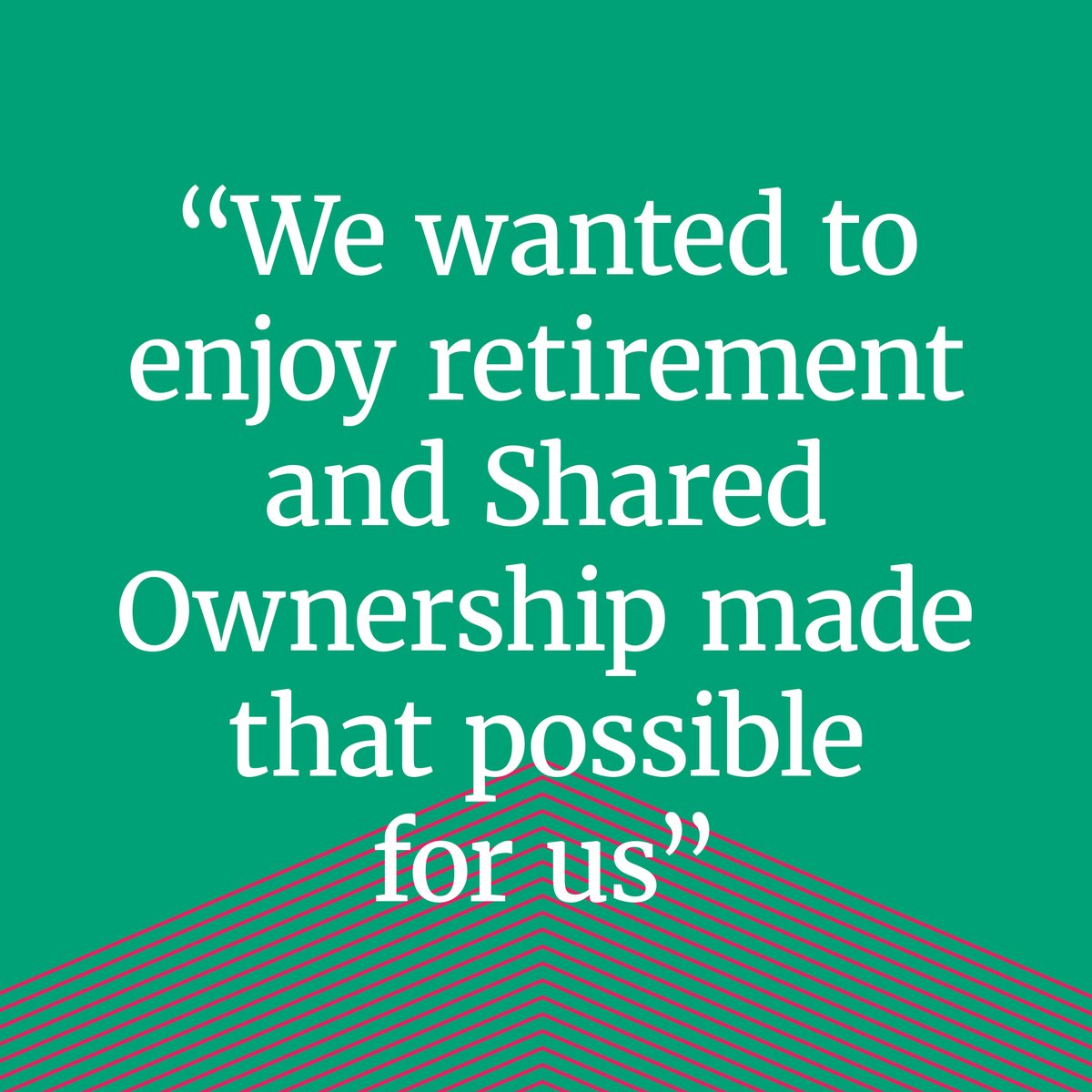 Shared Ownership isn't just for the first-time buyers, it's for everyone! 😃

Follow the link to read all about Sandra, who chose to buy her bungalow through our Over 55s Shared Ownership scheme 🏡  bit.ly/3MJP3j8