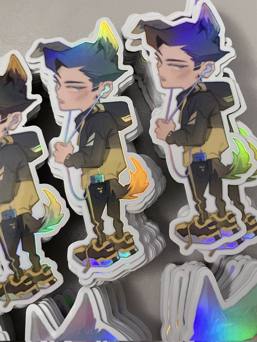 「new jun &amp; kie stickies will be added」|—sush // shop open ~のイラスト