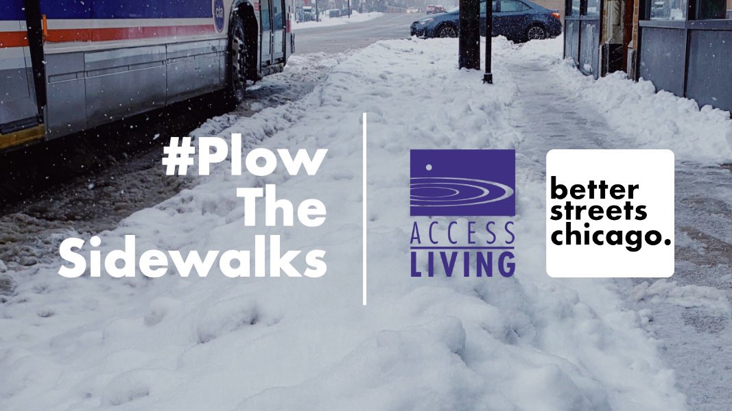 chi_streets's tweet photo. Winter is coming – and we all know that means snow &amp; ice creating dangerous or impassable sidewalks. The policy of having property owners clear them doesn’t work.

That’s why we’re calling on Chicago to #PlowTheSidewalks, making sidewalk snow and ice removal a municipal service. https://t.co/Vue75c9J1Z