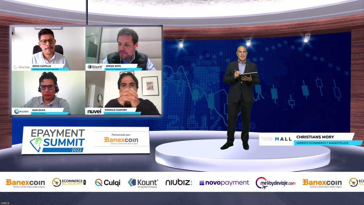 rommelcomeca's tweet photo. Panel de Debate - Ecommerce: Riesgos a los que se enfrentan un vendedor online  #EpaymentSummit2022 @capeceperu https://t.co/gUXBp8fQfX
