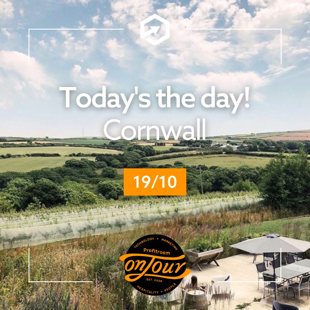 It's the day we've all been waiting for... On Tour: Cornwall is today! 🎉 

Our team are waiting to welcome you at Trevibban Mill Vineyard.

Are you ready to hear from our expert speakers, and to end the day with a wine tasting? 🍷 

#ProfitroomOnTour #Networking #WineTasting