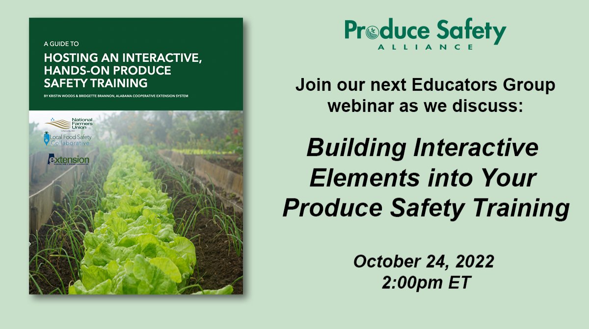 Produce Safety Alliance tweet media