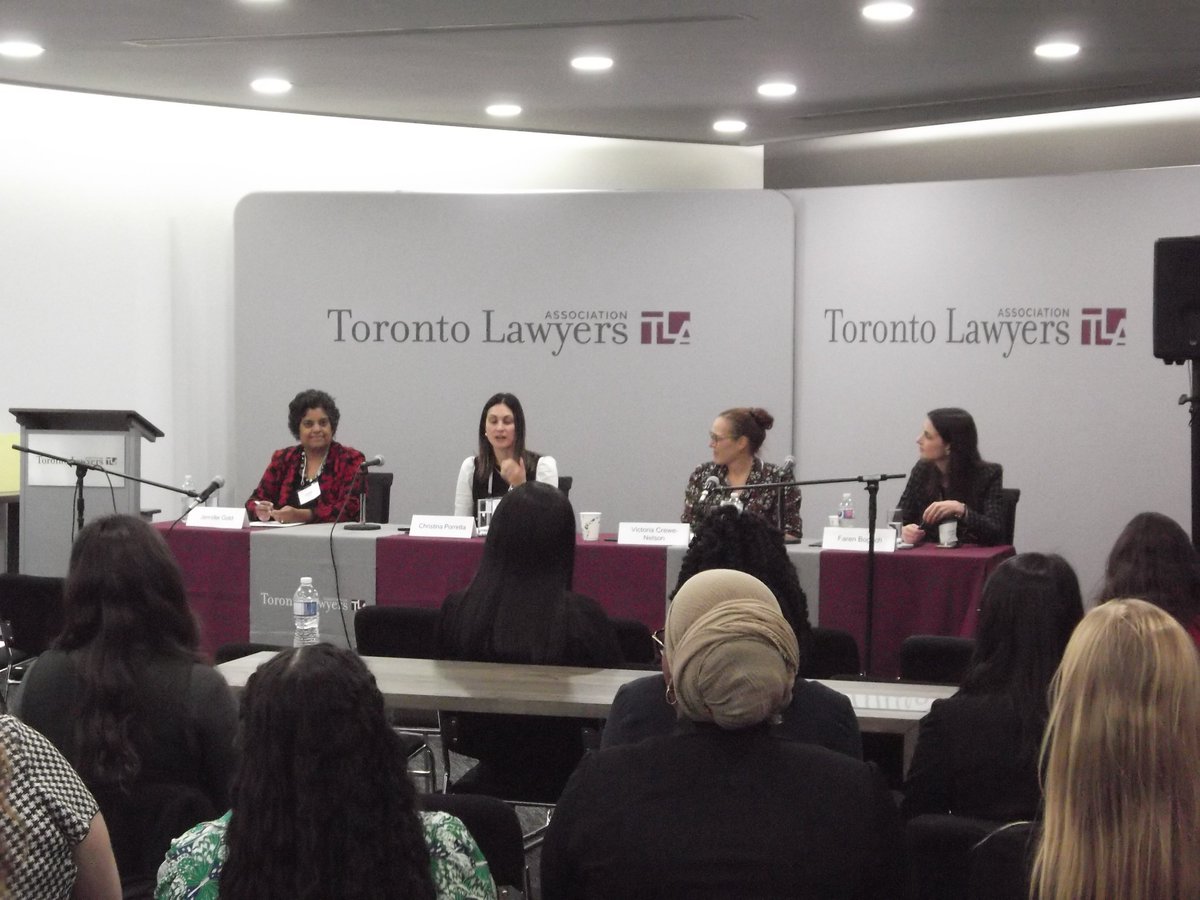 TLAvoice's tweet photo. Thank you to everyone for joining us last night. We had a wonderful time learning with you in our Women in Law: Leading with Purpose - The Authentic Leader program. We thank our speakers for sharing their stories and invaluable advice! https://t.co/xHkOQmRguz