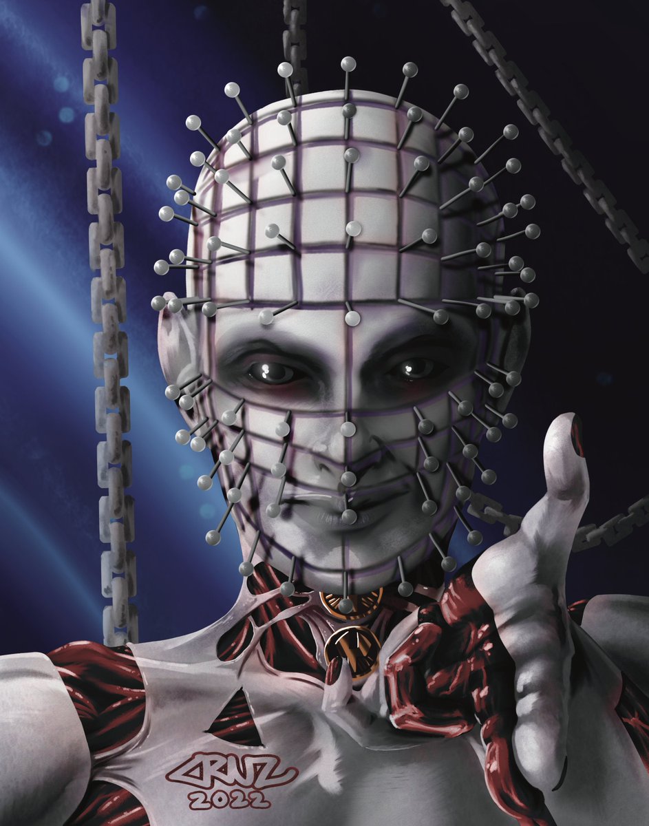 cru_cob's tweet photo. #hellraiser #halloween #hulu #hellpriestess #pinhead #clivebarker #procreate #spookyseason She has such sights to show you. https://t.co/0vhanv5O1R