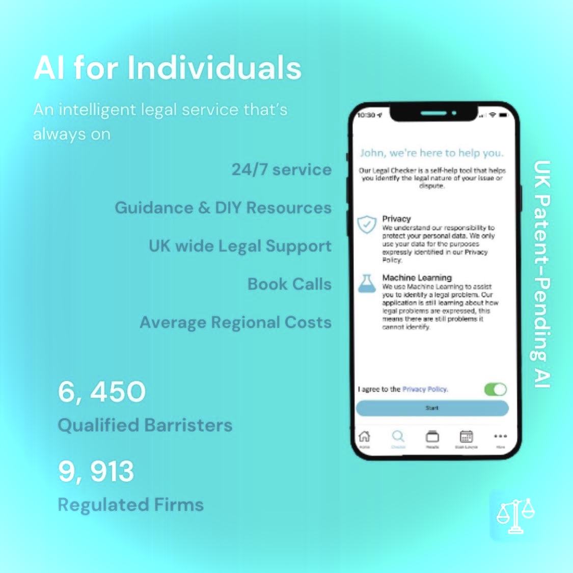 AiLegalutopia's tweet photo. Legal Checker AI is free for non-businesses. 

Our AI helps individuals understand their legal issues for free and in their own words

Businesses can also take out one of our subscription packages for extended services

Download our AI and mobile app at https://t.co/z1yvyuOFrt https://t.co/RHPwZHmSAC