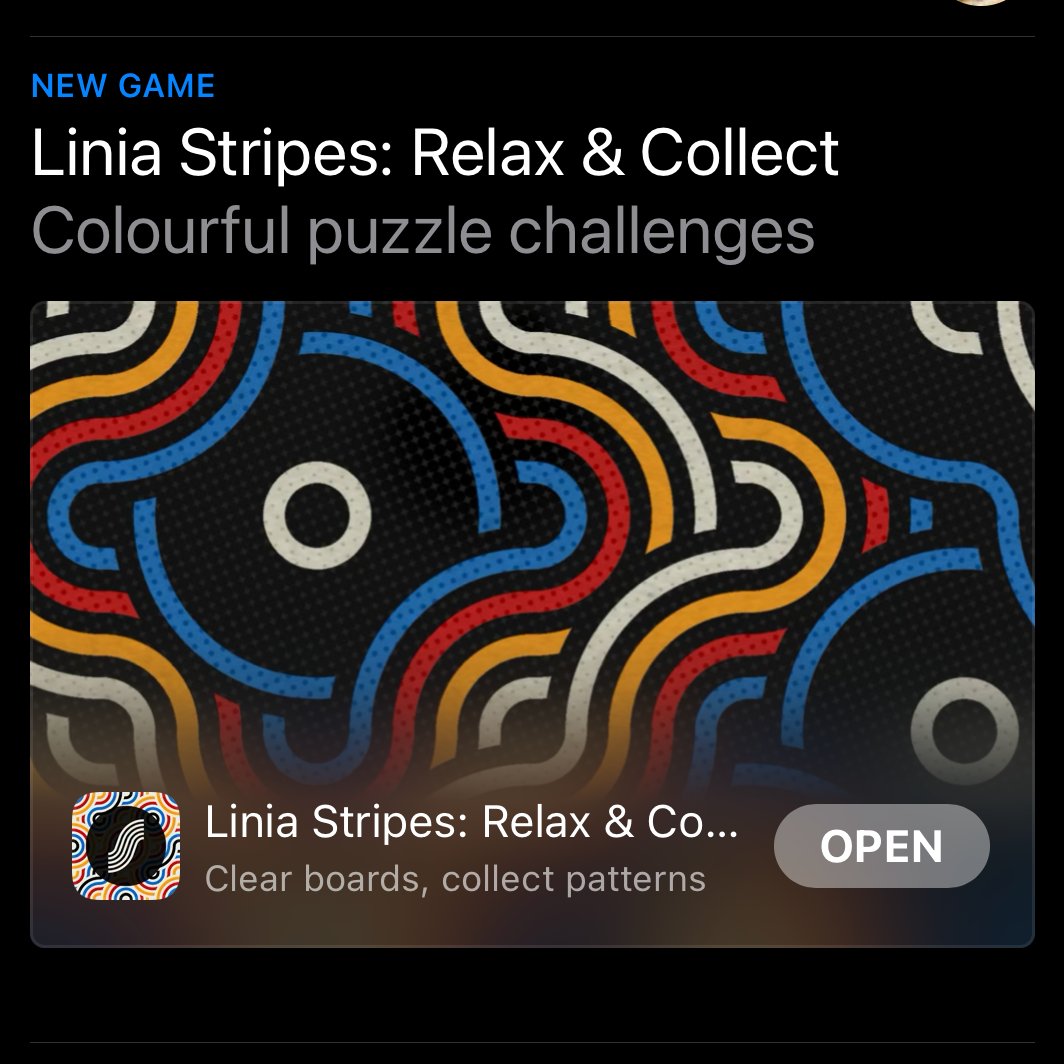 Nexent_games's tweet photo. The #Nexent mobile games team is so excited to see an entire tab of the @AppStore dedicated to #LiniaStripes, thank you #Apple! ❤

https://t.co/3vkpSKlsTS 

#LiniaGames #madeWithUnity #iOSGame #AndroidGame https://t.co/QPEI8dFBeD