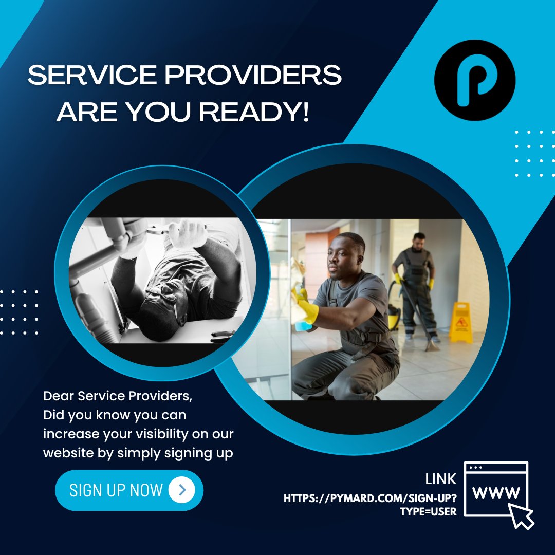 AiPymard's tweet photo. Service provider wey never register on pymard no serious be that..
What are you waiting for https://t.co/3xmRYhKOdS