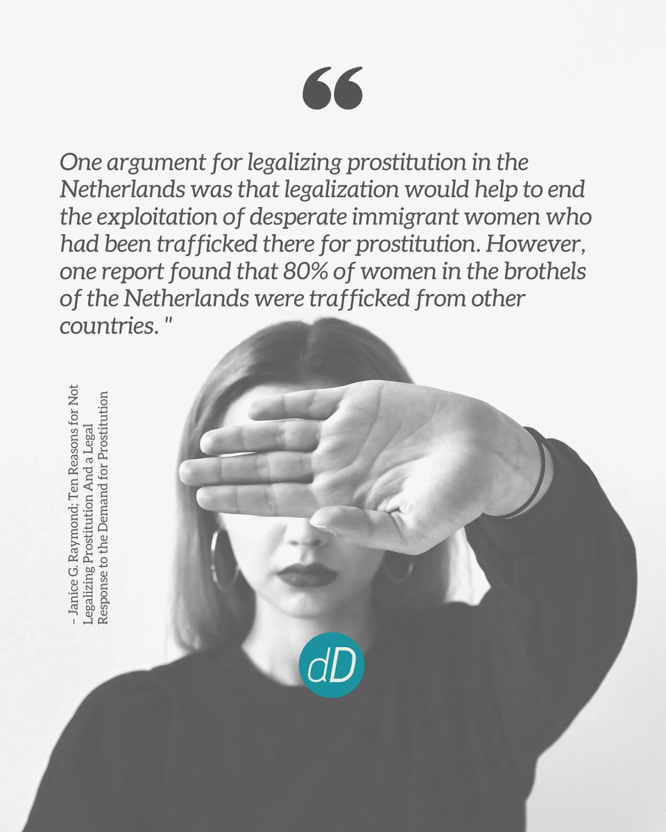 DefendDignity's tweet photo. The #fulldecriminalization of #prostitution would only lead to more sexual exploitation in Canada.
Instead of catering to pimps, exploiters, and sex buyers, let's focus on ending the demand for paid sex through education and corrective consequences for buyers. https://t.co/nnGQ1nyjby