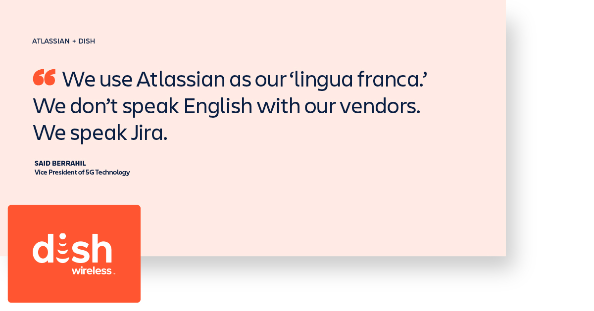 See how @dishwireless is building the first “cloud-native, data-centric, fully automated telecom network” with Atlassian cloud tools. atlassian.com/customers/dish… #CloudNative #Atlassian