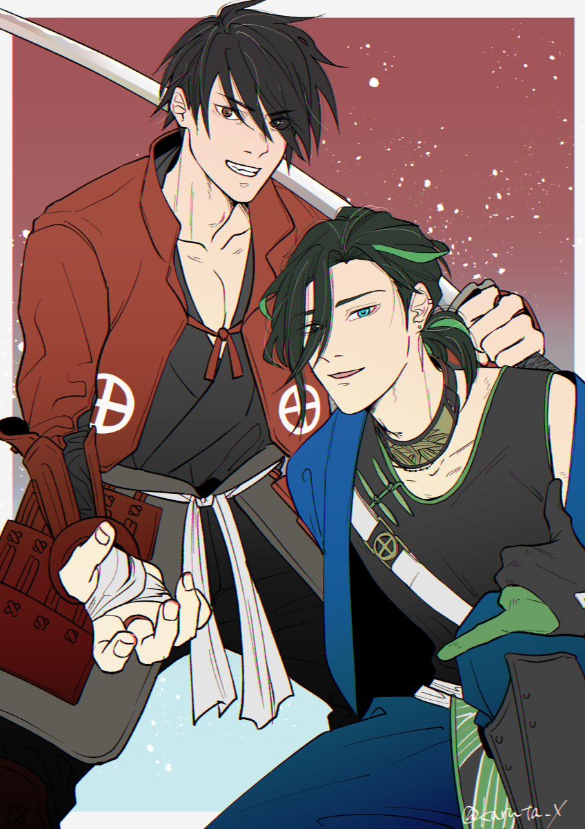 とうらぶTwitterまとめ_05 #刀剣乱舞 #源氏兄弟 #一期一振 #鶴丸国永 #笹貫 #小竜景光 #山姥切国広 #三日月宗近 #光忠兄弟 https://t.co/9JjMz7kh7z 